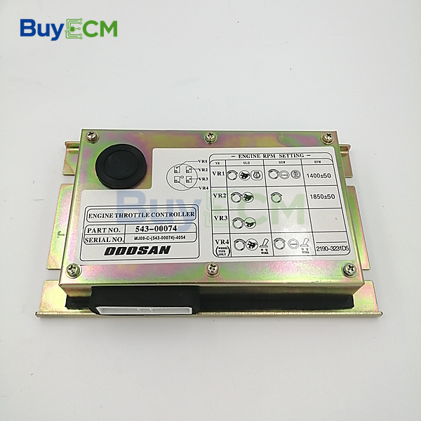 543-00074 Engine ECM ECU Controller for Doosan S220-V S225-V product photo 8